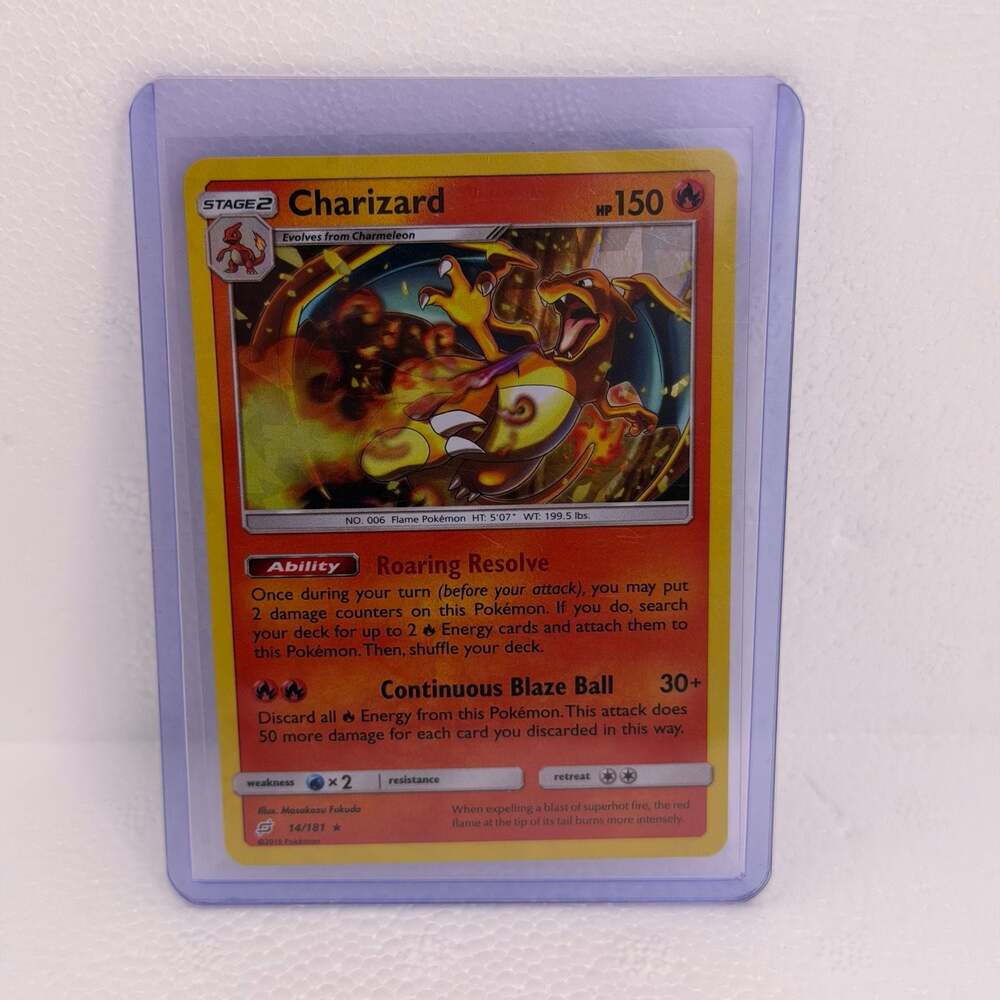 Charizard 14/181 Sun & Moon Team Up Pokemon Card